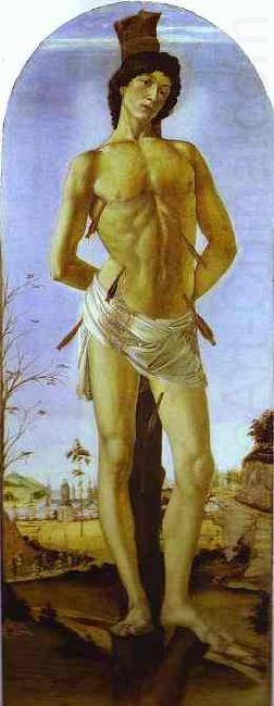 Sandro Botticelli Sebastian oil painting picture